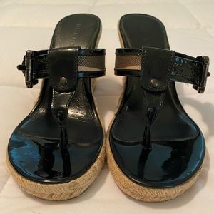 Burberry Wedge Sandals - size 38